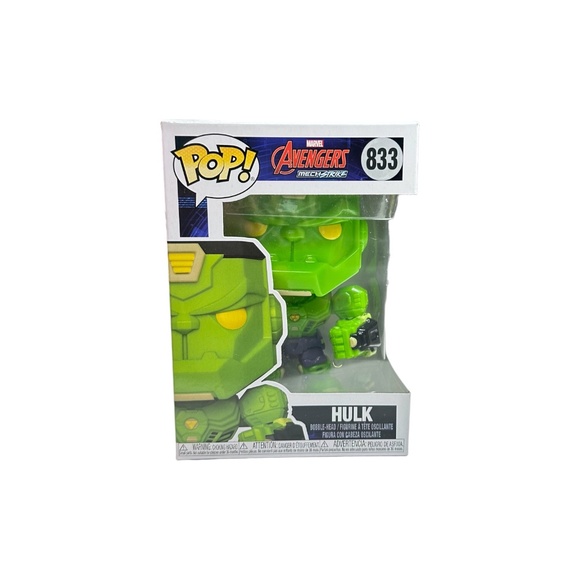 Funko Pop! Marvel Avengers Mechstrike Hulk #833 Vinyl Figure - Picture 1 of 4